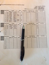 Example age, sex, and length (ASL) data sheet.